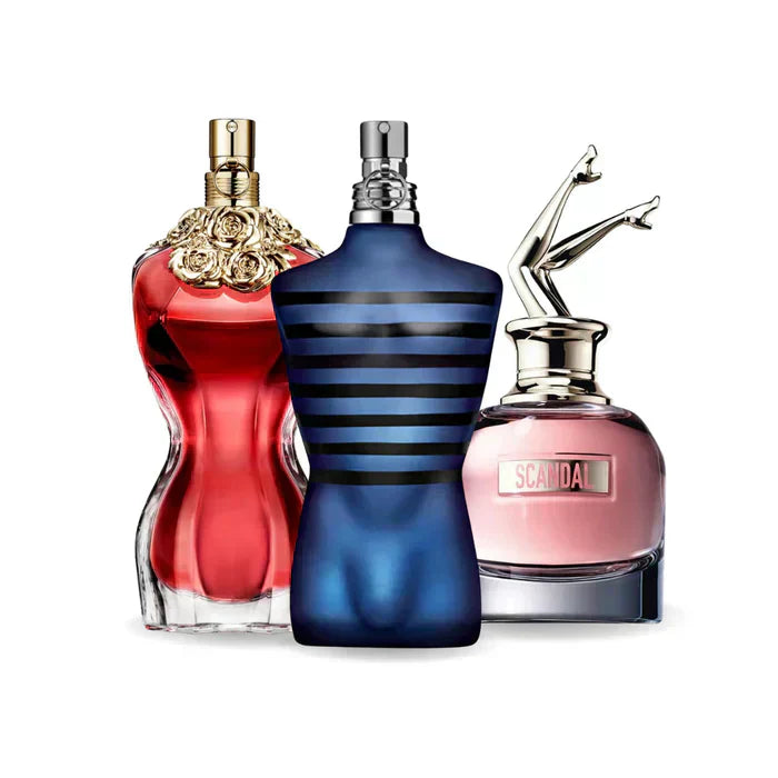 Box mit 3 Parfums: LA BELLE, ULTRA MALE Gaultier, SCANDAL 100 ml